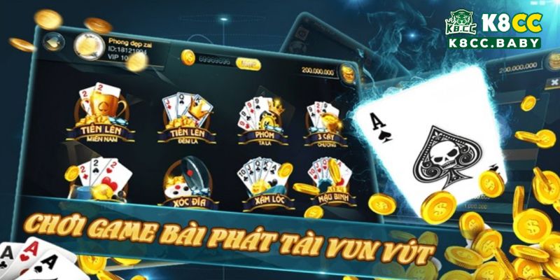 Các game bài đổi thưởng giúp người chơi giành những phần thưởng lớn